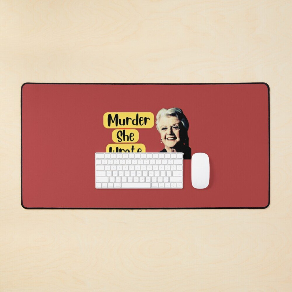 Desk Mat Murder, She Wrote - Angela Lansbury (Jessica Fletcher) Large Gaming Mouse Pad 35X16 Inch 7802738403459