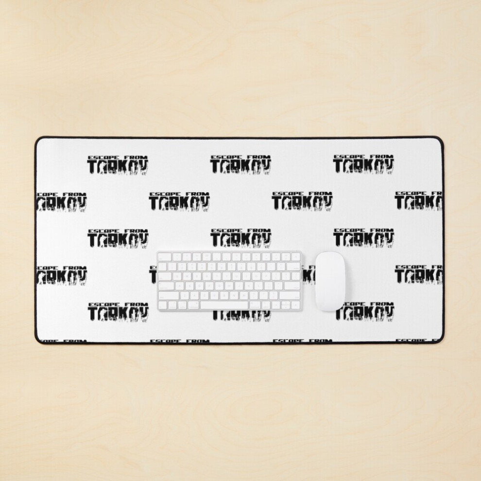 Desk Mat Escape From Tarkov Logo Large Gaming Mouse Pad 35X16 Inch 7802738321814