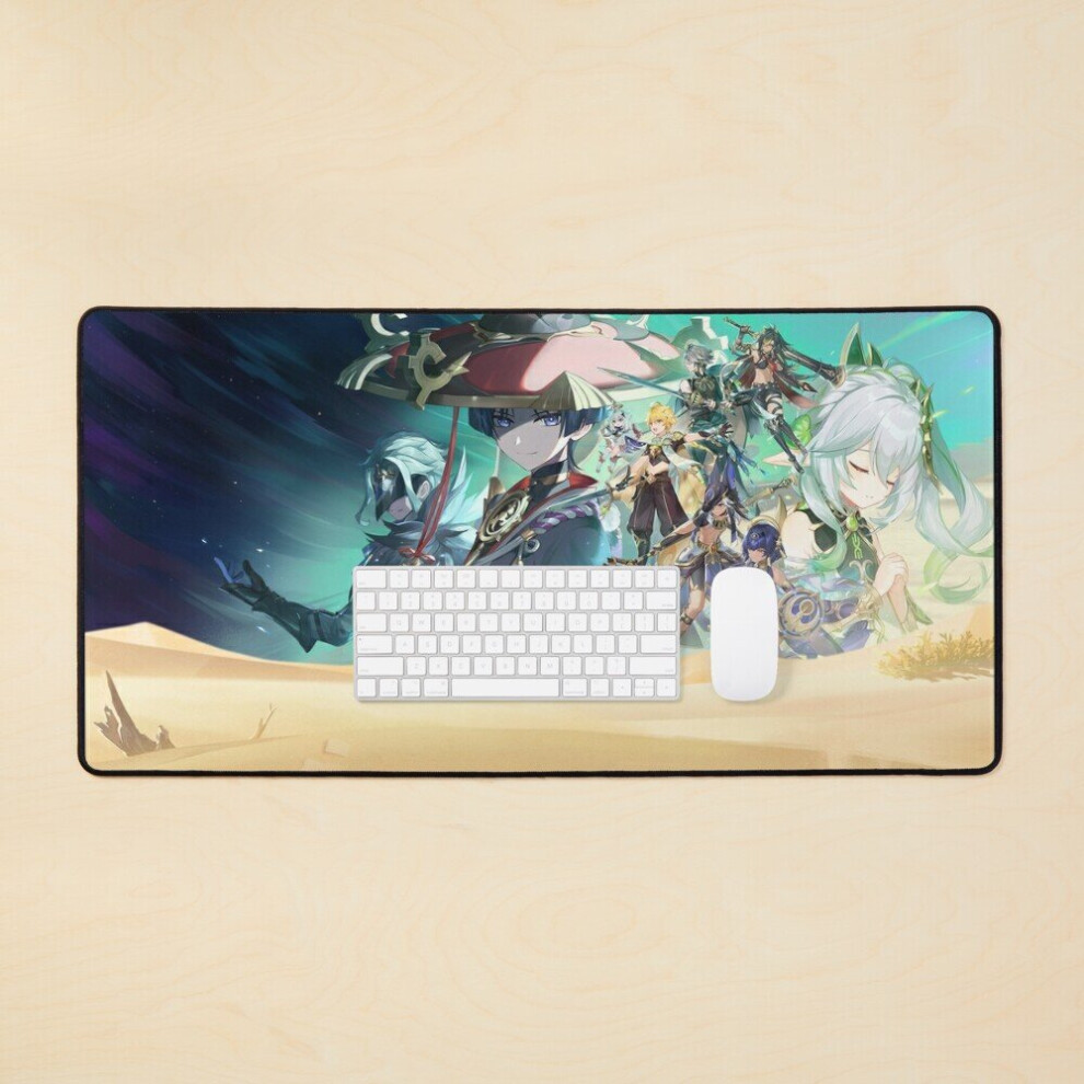 Desk Mat Genshin Impact Event Large Gaming Mouse Pad 35X16 Inch 7802738405972