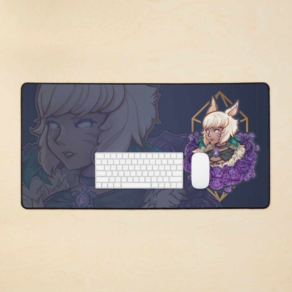 Desk Mat Y'shtola - Ffxiv Large Gaming Mouse Pad 35X16 Inch 7802738319408
