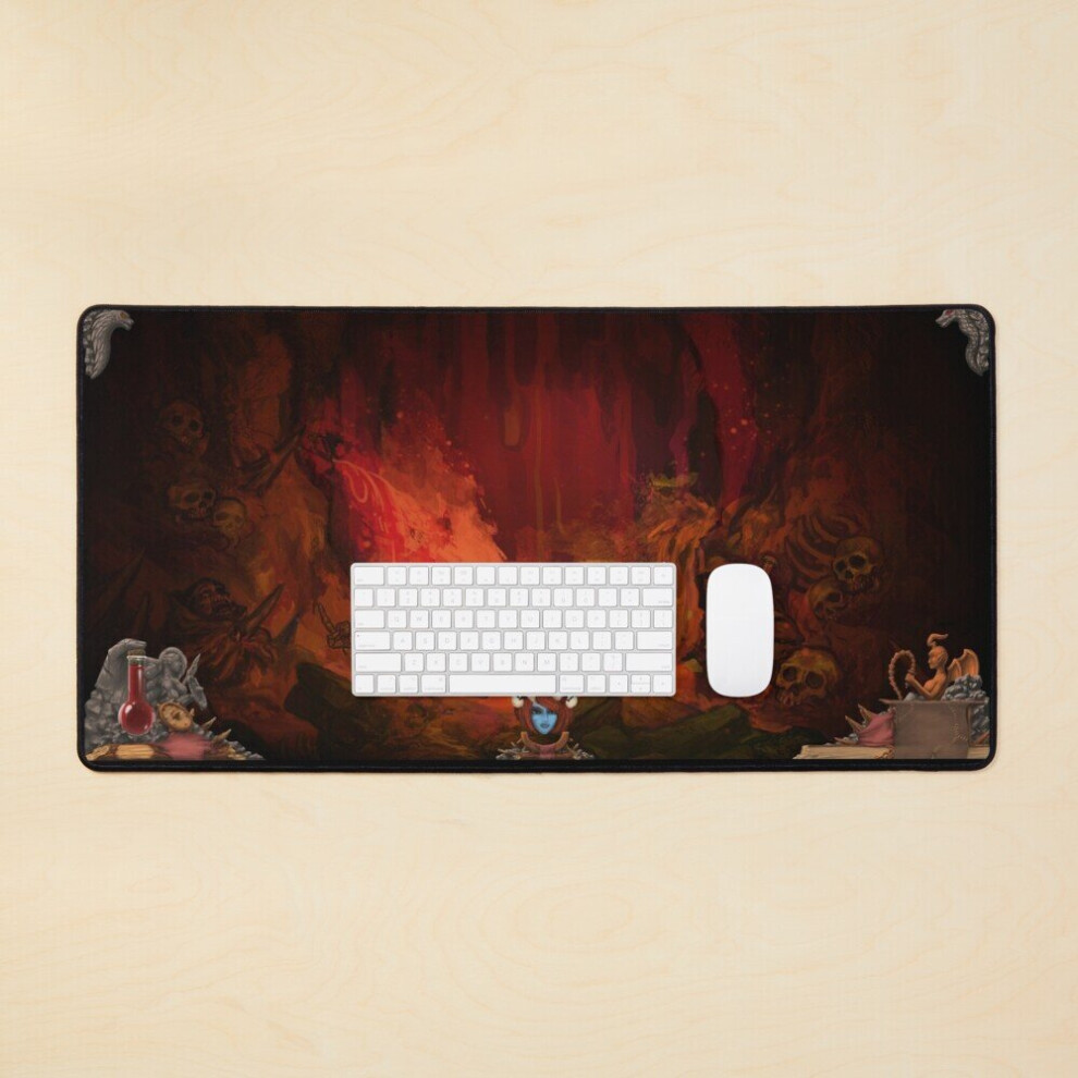 Desk Mat Hedon - Extra Thicc Large Gaming Mouse Pad 35X16 Inch 7802738313048