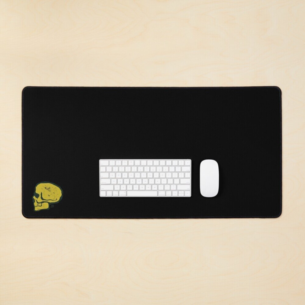Desk Mat Tattered Skull Large Gaming Mouse Pad 35X16 Inch 7802738373332