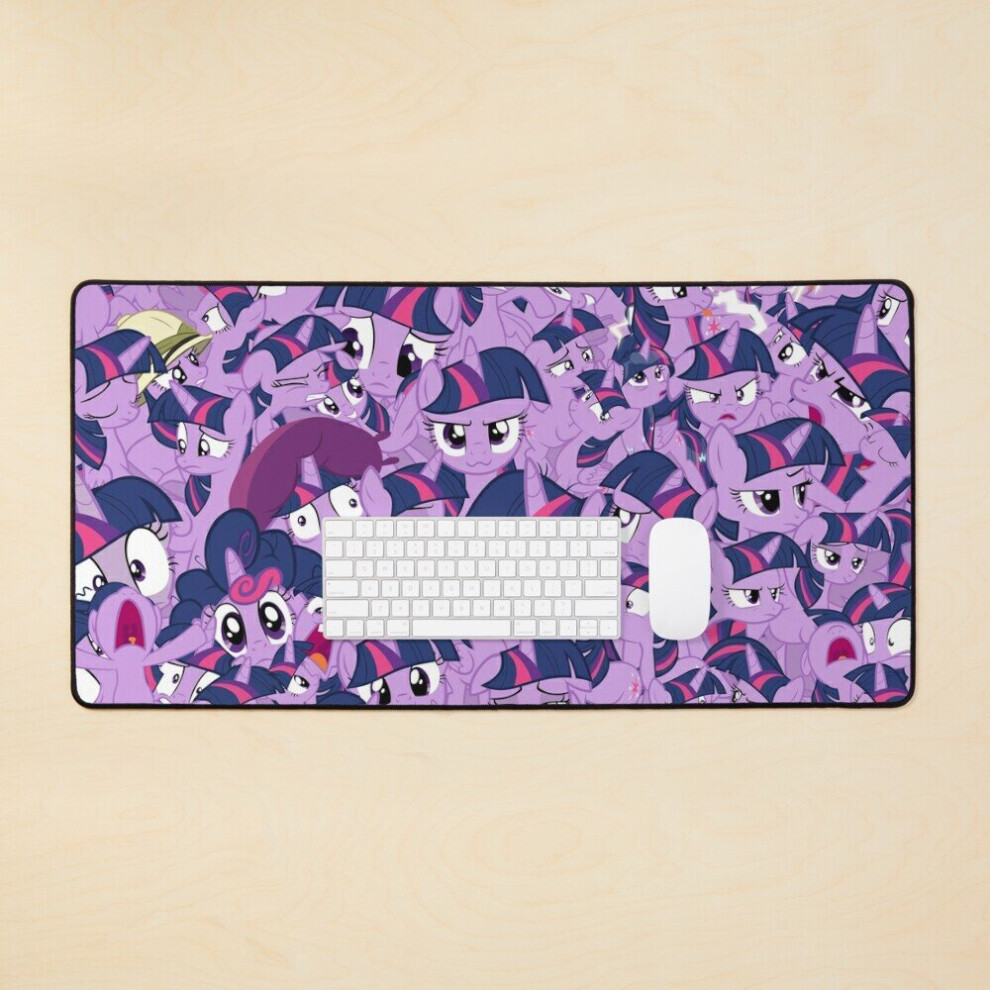 Desk Mat Twilight Sparkle Mess Large Gaming Mouse Pad 35X16 Inch 7802738396300