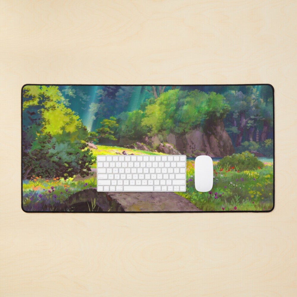 Desk Mat Borrowed Feelings Large Gaming Mouse Pad 35X16 Inch 7802738393880