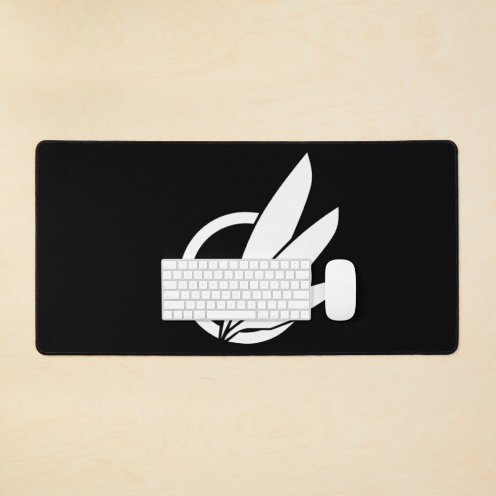 Desk Mat Avali Illuminate Logo Large Gaming Mouse Pad 35X16 Inch White 7802738387438