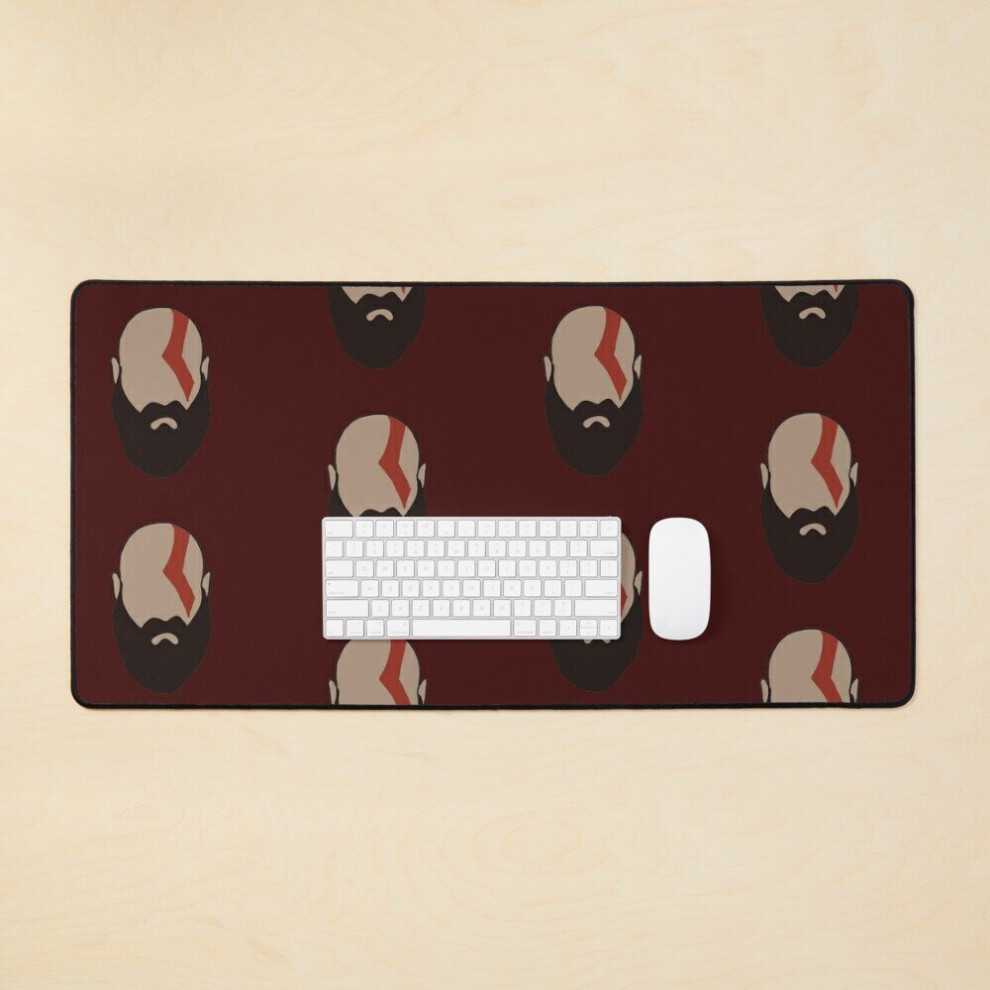 Desk Mat God Of War Large Gaming Mouse Pad 35X16 Inch 7802738341935
