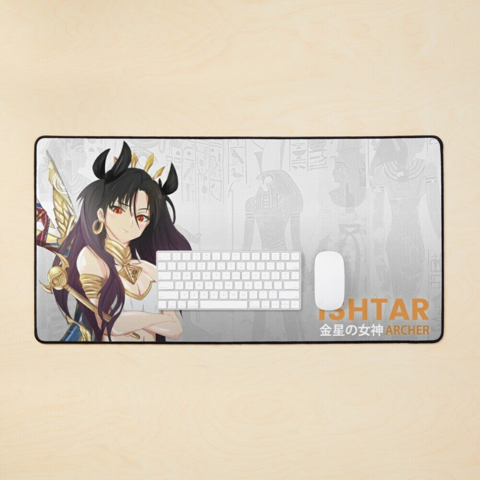 Desk Mat Fate Grand Order - Ishtar Archer Large Gaming Mouse Pad 35X16 Inch 7802738386721