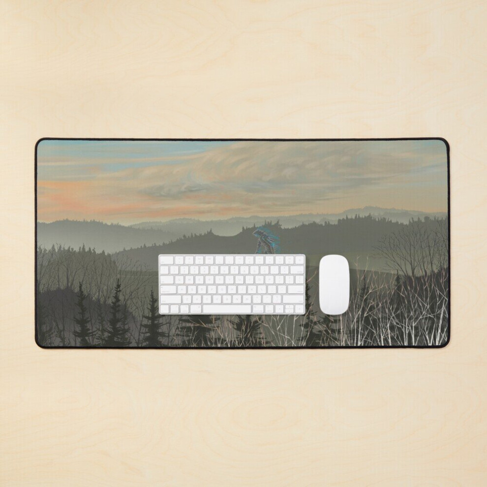 Desk Mat Winters Eve Large Gaming Mouse Pad 35X16 Inch 7802738363760