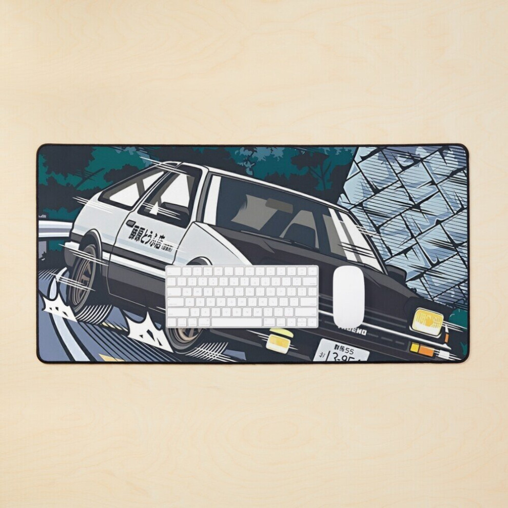 Desk Mat Initial-D [Night] Large Gaming Mouse Pad 35X16 Inch 7802738408058