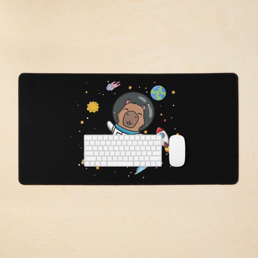 Desk Mat Capybara Large Gaming Mouse Pad 35X16 Inch 7802738367508