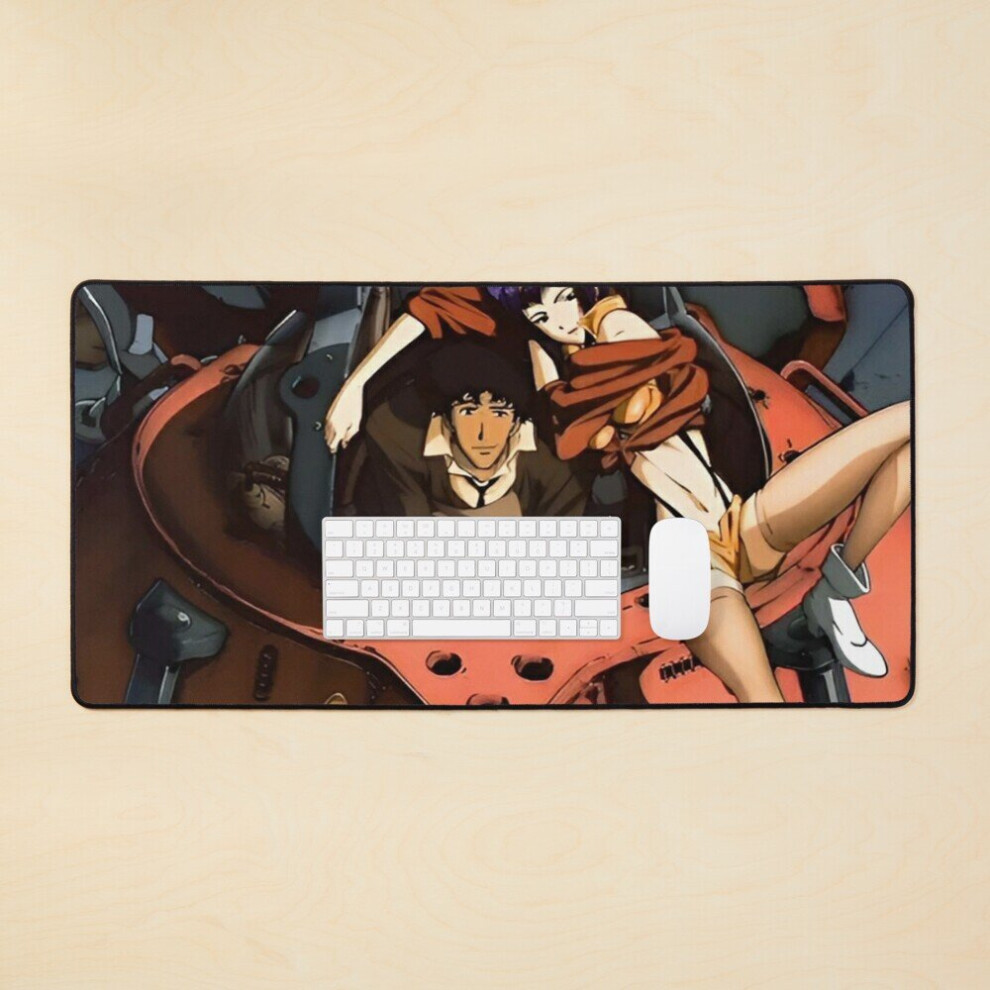 Desk Mat Cowboy Bebop Large Gaming Mouse Pad 35X16 Inch 7802738395426