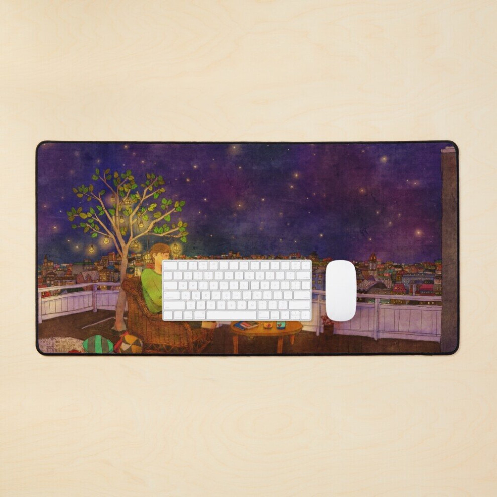 Desk Mat Little Moment #96 Large Gaming Mouse Pad 35X16 Inch 7802738319446