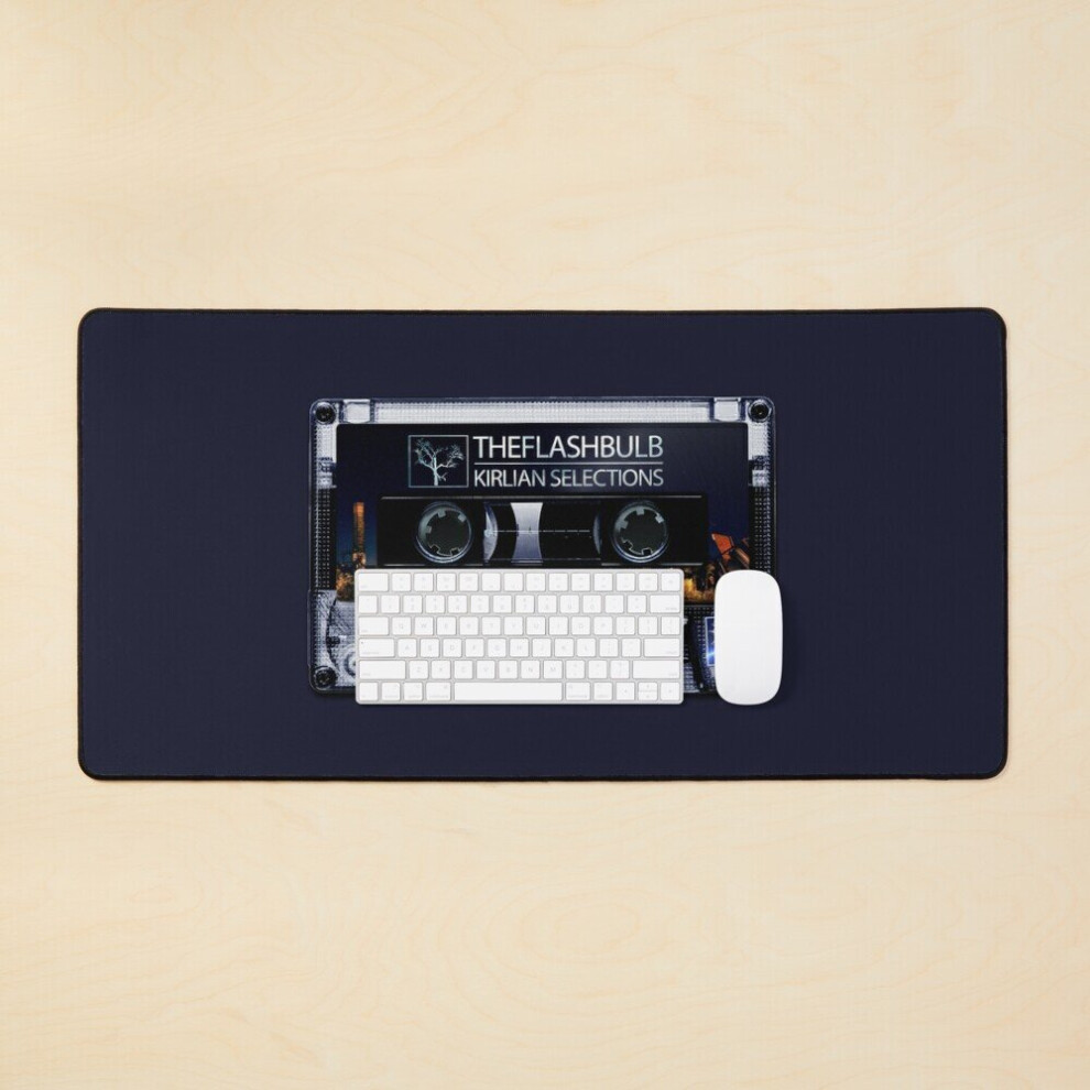 Desk Mat The Flashbulb Cassette Large Gaming Mouse Pad 35X16 Inch 7802738408478