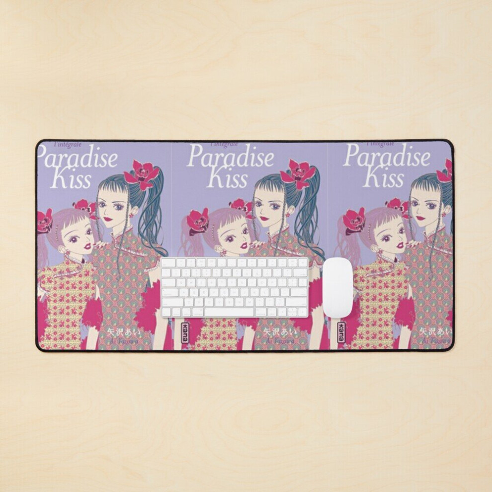 Desk Mat Miwako And Yukari Paradise Kiss Large Gaming Mouse Pad 35X16 Inch 7802738375848