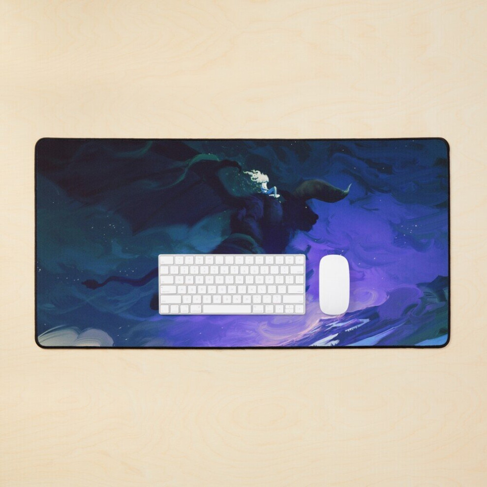 Desk Mat A Fairy Tale Large Gaming Mouse Pad 35X16 Inch Dark 7802738378122