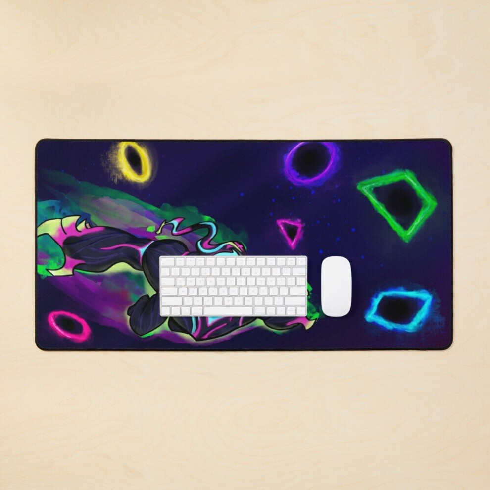 Desk Mat Neon Zac Large Gaming Mouse Pad 35X16 Inch 7802738378436