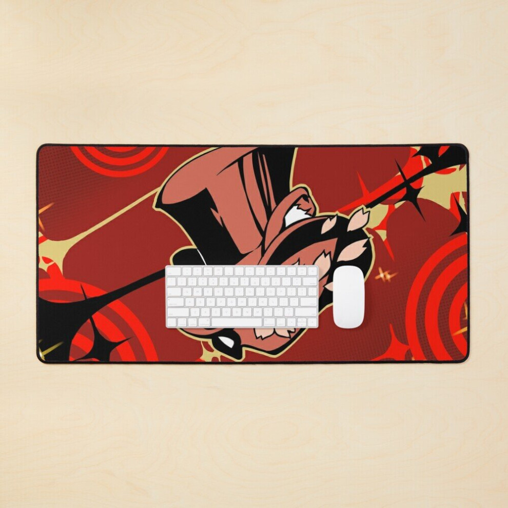 Desk Mat Personaika : Logo " Le Temple " Large Gaming Mouse Pad 35X16 Inch 7802738406337