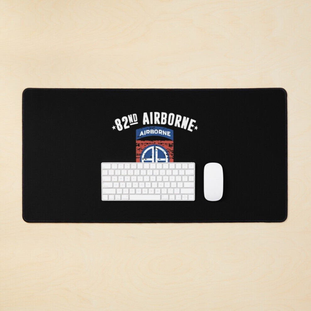 Desk Mat 82Nd Airborne Division Classic Veteran -.S Classic Large Gaming Mouse Pad 35X16 Inch 7802738324426