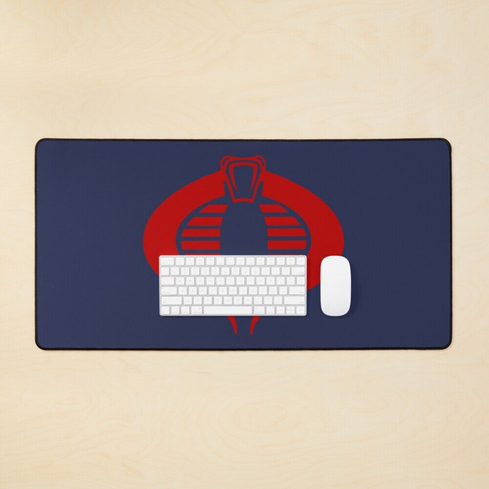 Desk Mat Cobra Gi Joe Logo Large Gaming Mouse Pad 35X16 Inch 7802738364248