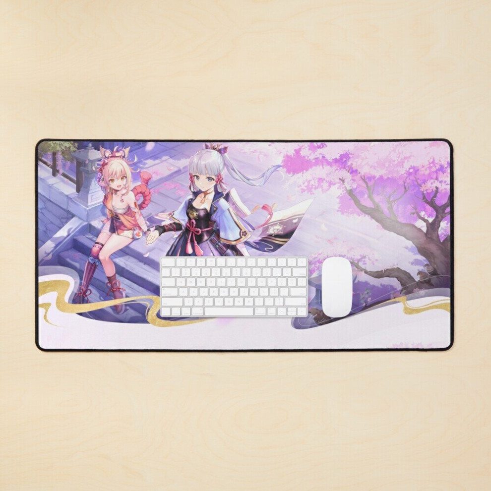 Desk Mat Genshin Impact Event Large Gaming Mouse Pad 35X16 Inch 7802738381894