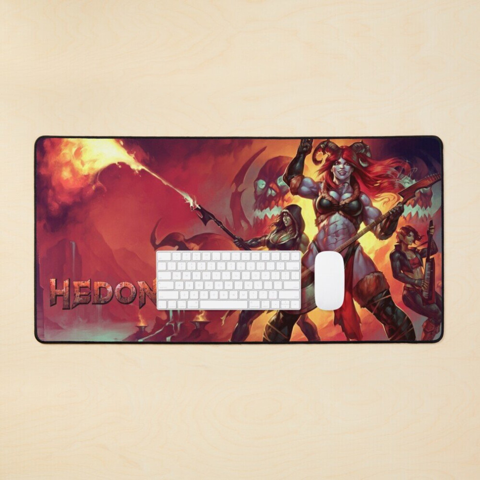 Desk Mat Hedon Album Poster Large Gaming Mouse Pad 35X16 Inch 7802738314151