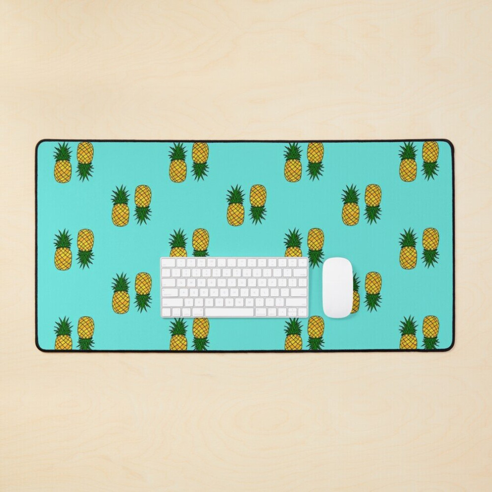 Desk Mat Pineapple Large Gaming Mouse Pad 35X16 Inch 7802738357721
