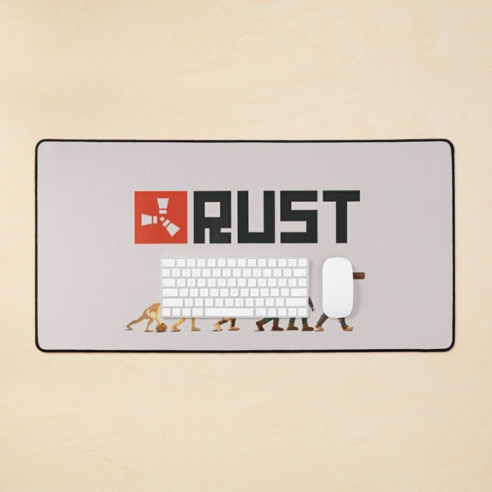 Desk Mat Rust Evolution Jdm Large Gaming Mouse Pad 35X16 Inch 7802738319484