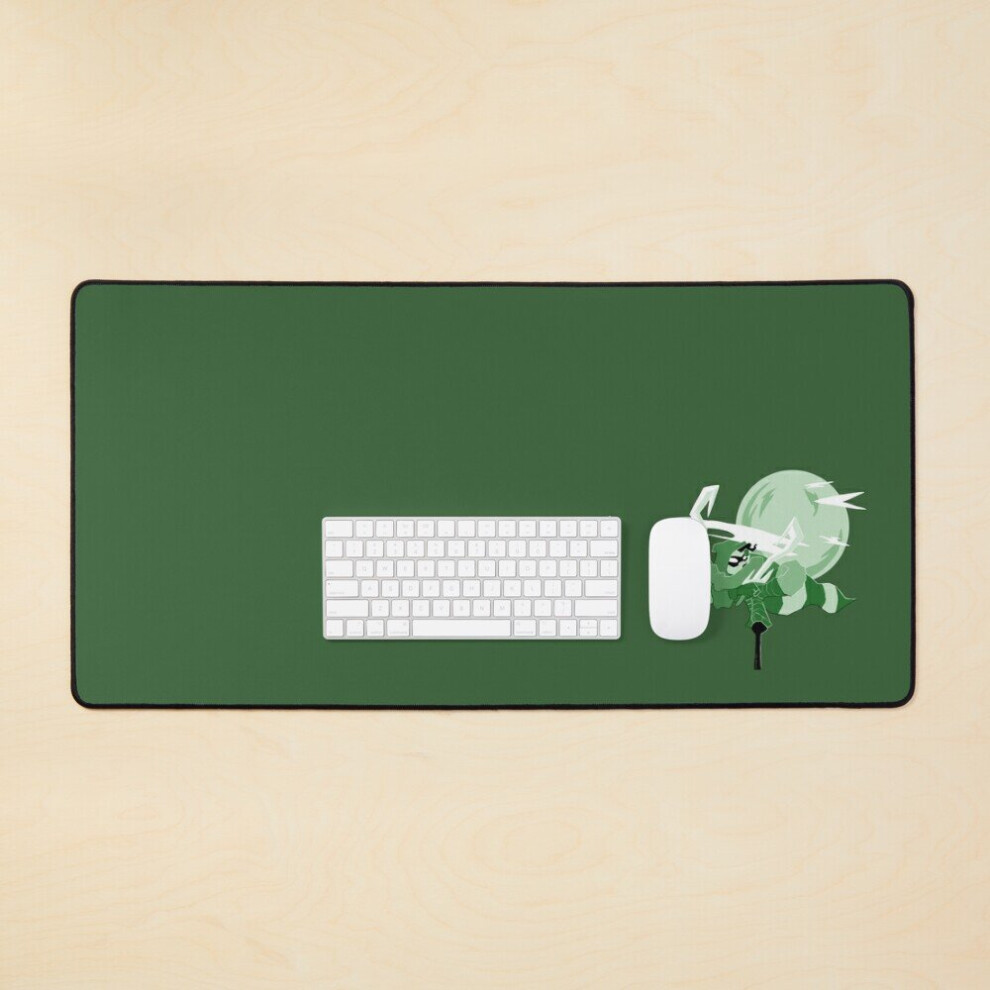 Desk Mat Rioichi Cooper - Greenscale Large Gaming Mouse Pad 35X16 Inch 7802738379013