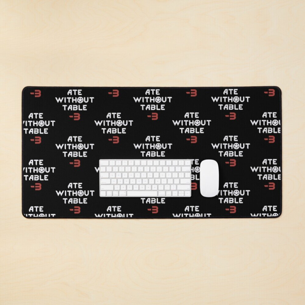 Desk Mat Rimworld Ate Without Table -3 Large Gaming Mouse Pad 35X16 Inch 7802738329513