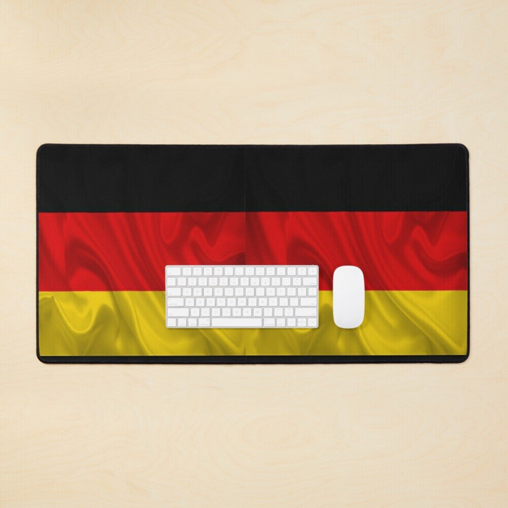 Desk Mat German Flag Design Large Gaming Mouse Pad 35X16 Inch 7802738393873