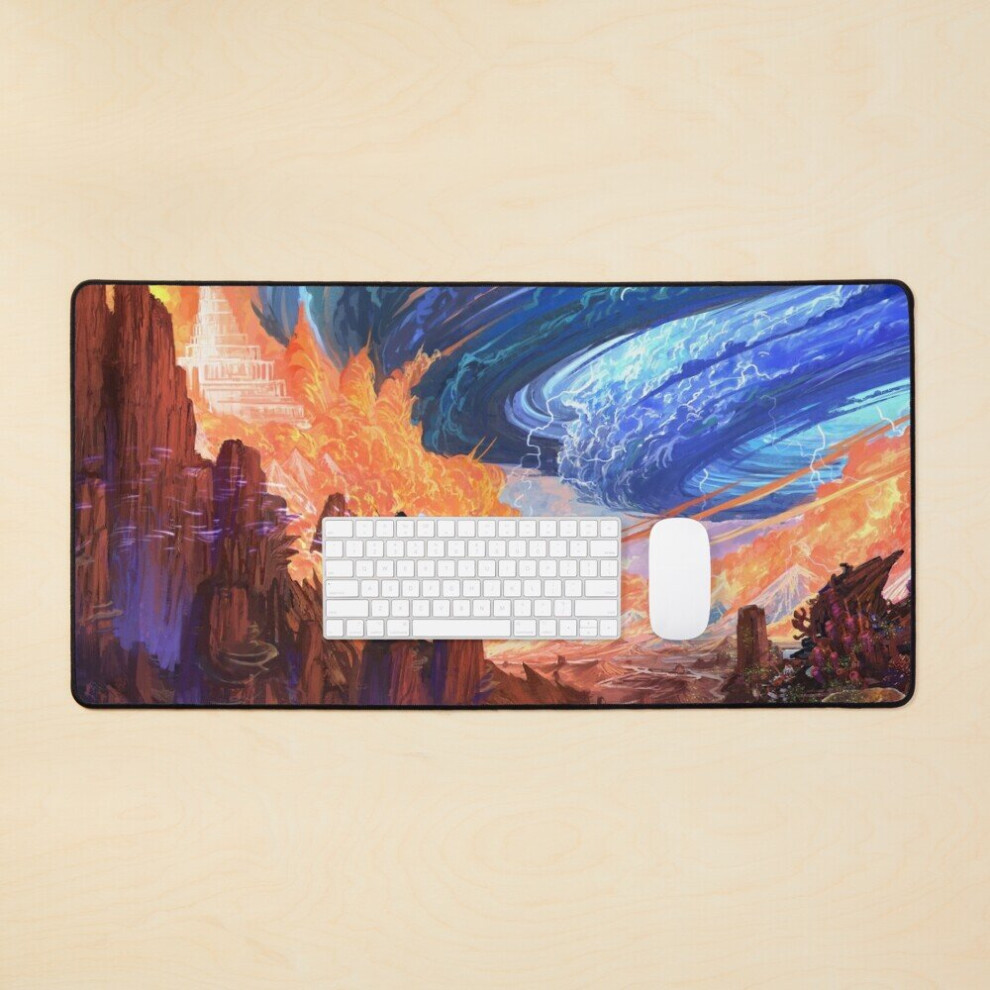 Desk Mat Between Storms Large Gaming Mouse Pad 35X16 Inch 7802738310528