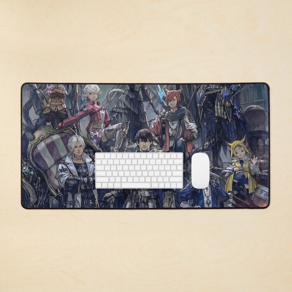 Desk Mat Endwalker Scions Of The Seventh Dawn Large Gaming Mouse Pad 35X16 Inch 7802738345223
