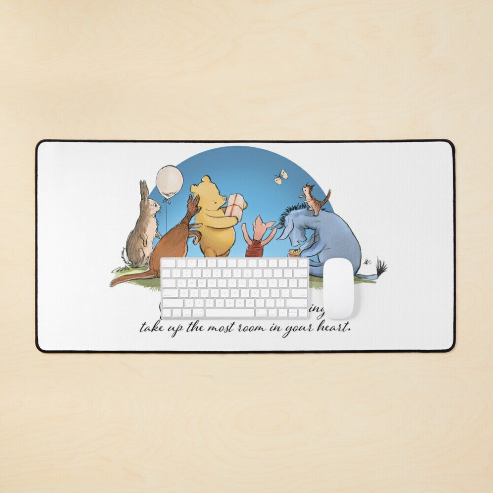 Desk Mat Classic Winnie The Pooh - Pooh's Birthday Large Gaming Mouse Pad 35X16 Inch 7802738347449