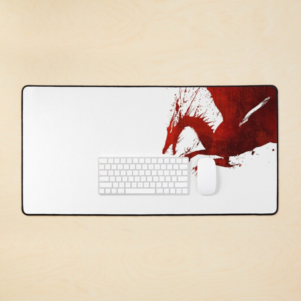 Desk Mat Dragon Age Origins: Blood Dragon V1 Large Gaming Mouse Pad 35X16 Inch 7802738353914