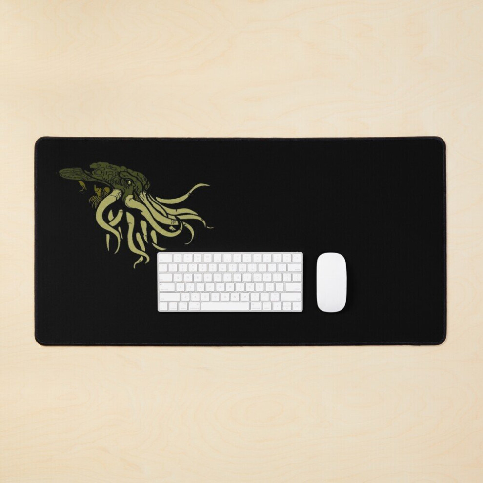 Desk Mat Head Of Cthulhu Large Gaming Mouse Pad 35X16 Inch 7802738338140