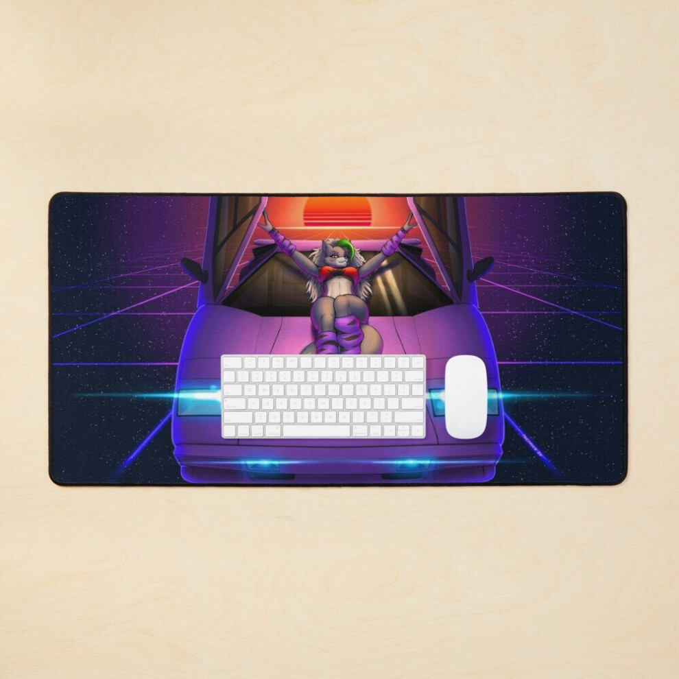 Desk Mat Roxanne Wolf Fnaf Large Gaming Mouse Pad 35X16 Inch 7802738343304