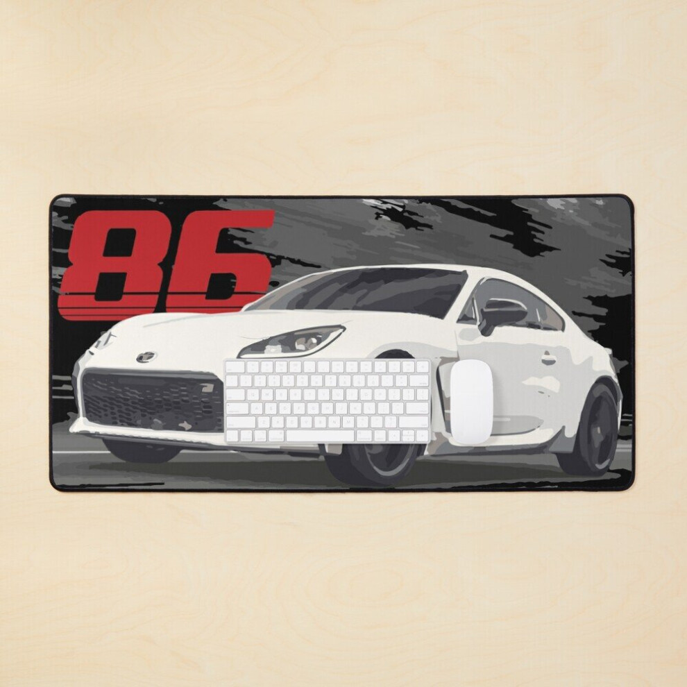 Desk Mat Initial D Gr86 Drifting - New Takumi 86 Keiichi Tsuchiya Brz Large Gaming Mouse Pad 35X16 Inch 7802738372182