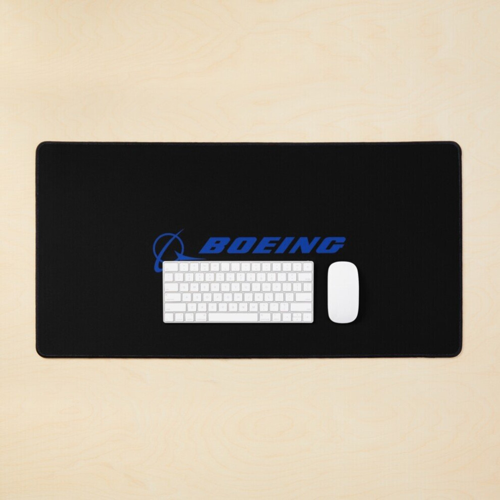 Desk Mat The Boeing Company Logo Large Gaming Mouse Pad 35X16 Inch 7802738384499