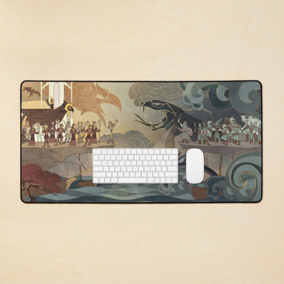 Desk Mat Altmer Vs Maormer Large Gaming Mouse Pad 35X16 Inch 7802738338447