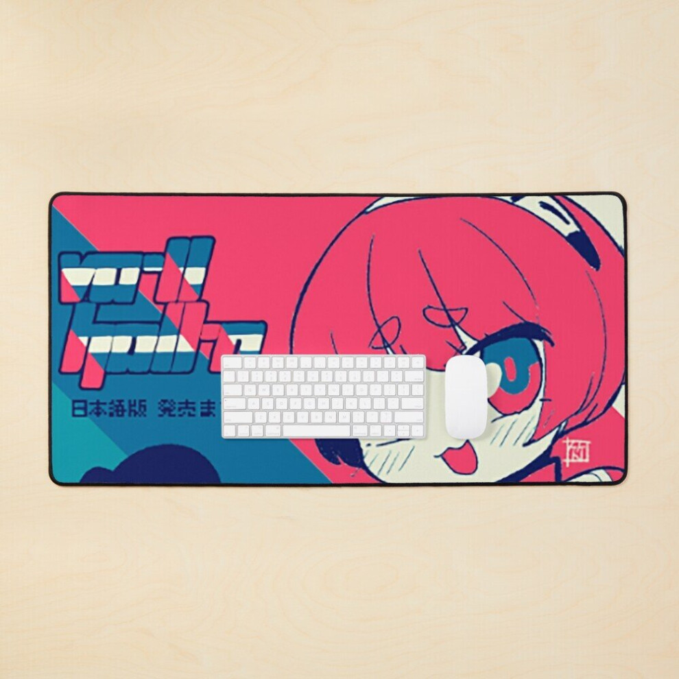 Desk Mat Becky (Va-11 Hall-A) Large Gaming Mouse Pad 35X16 Inch 7802738390599