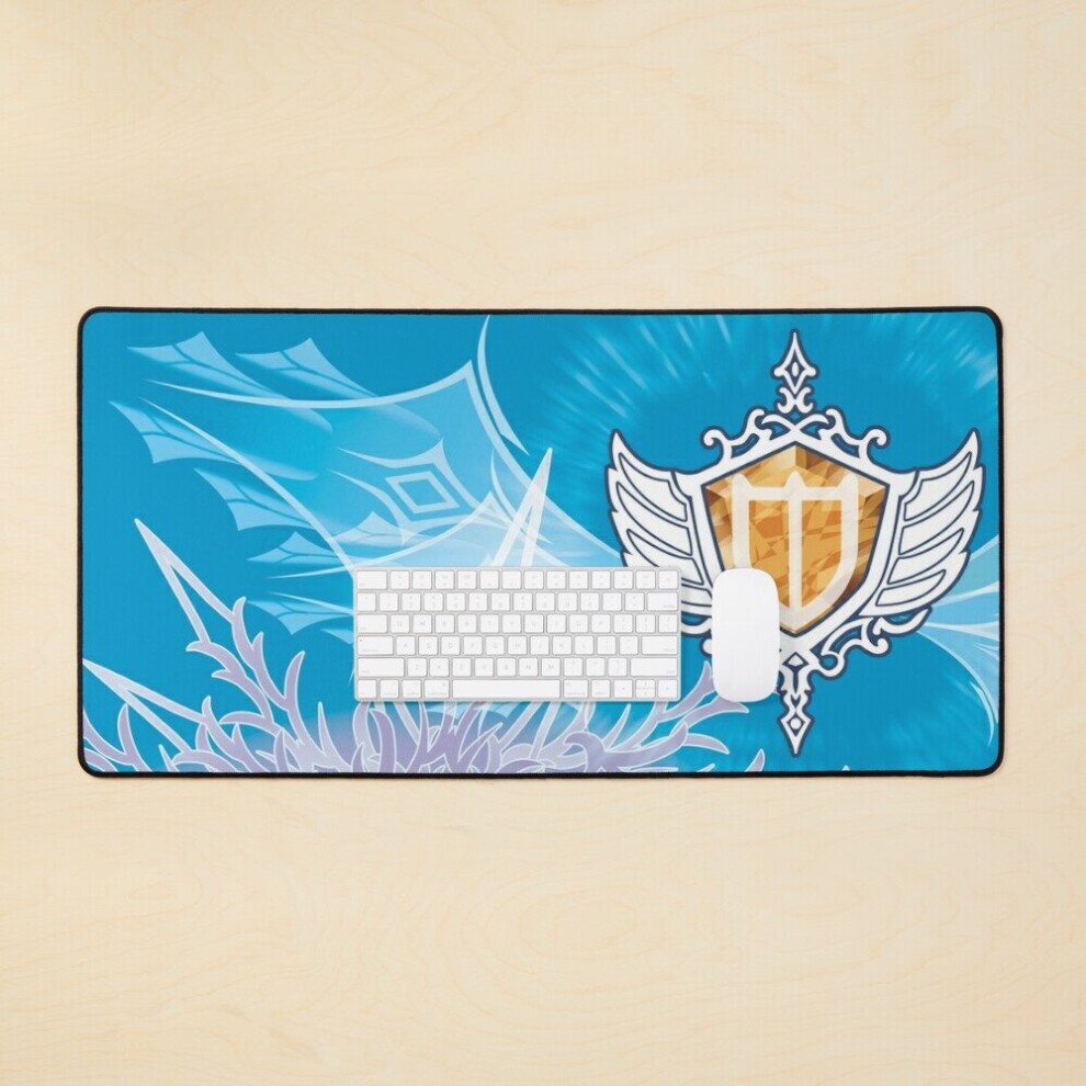 Desk Mat Ffxiv Paladin Job Mat Large Gaming Mouse Pad 35X16 Inch 7802738312263