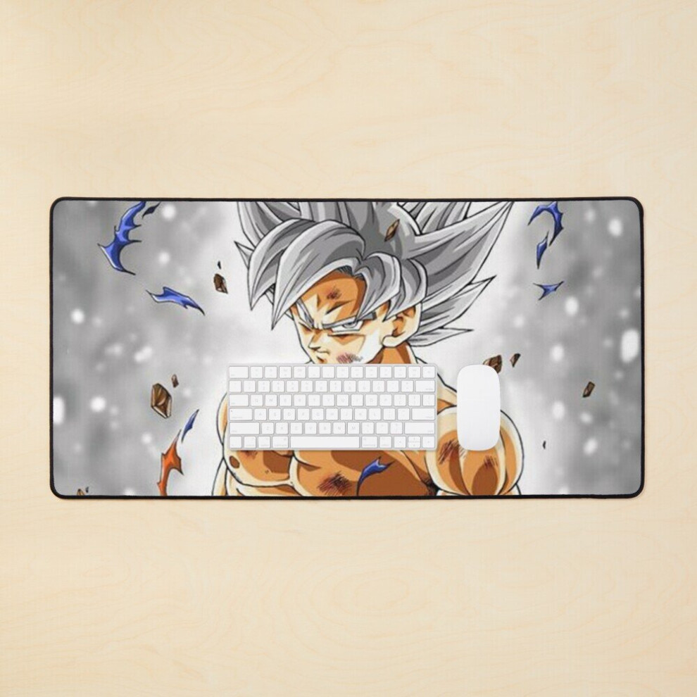 Desk Mat Goku Large Gaming Mouse Pad 35X16 Inch 7802738394818