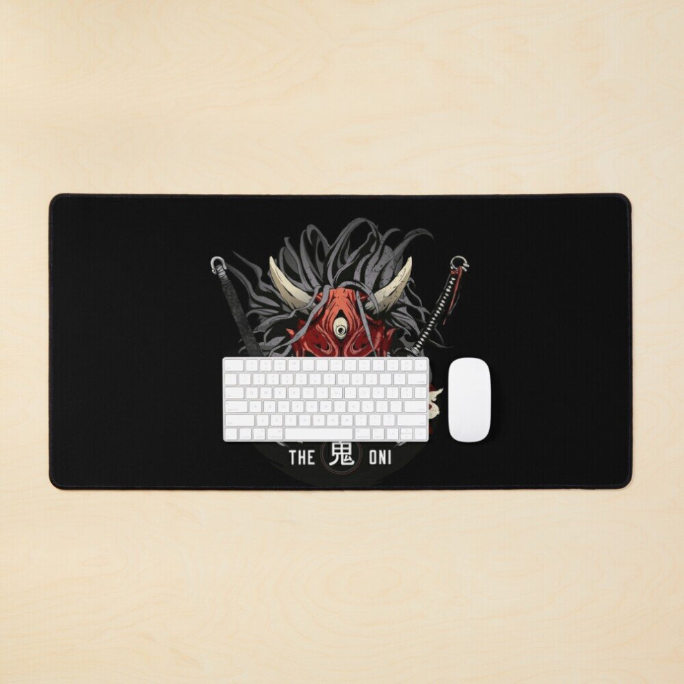 Desk Mat The Oni Large Gaming Mouse Pad 35X16 Inch 7802738319613