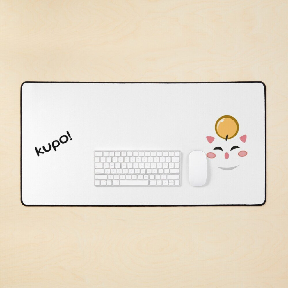 Desk Mat Moogle Kupo Large Gaming Mouse Pad 35X16 Inch 7802738362770