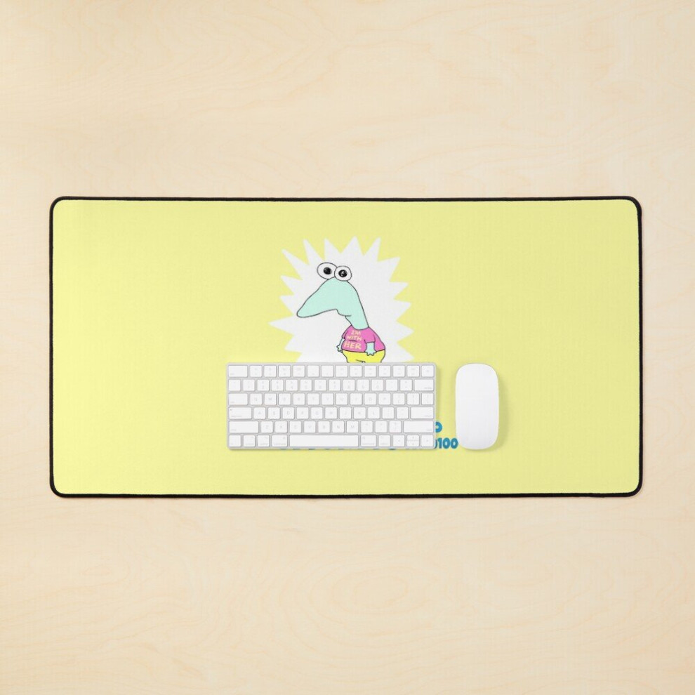 Desk Mat Smormu Smiling Friends Large Gaming Mouse Pad 35X16 Inch 7802738378573