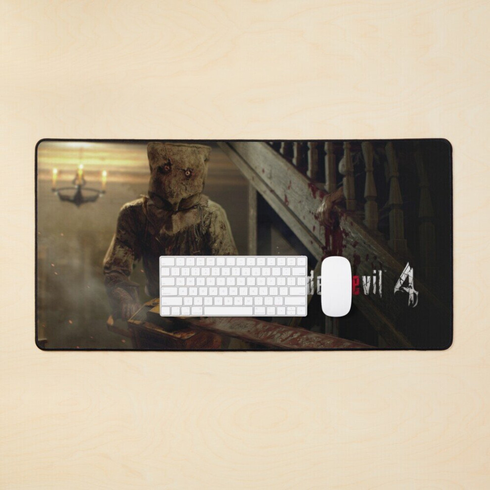 Desk Mat Resident Evil 4 Remake Large Gaming Mouse Pad 35X16 Inch 7802738352801