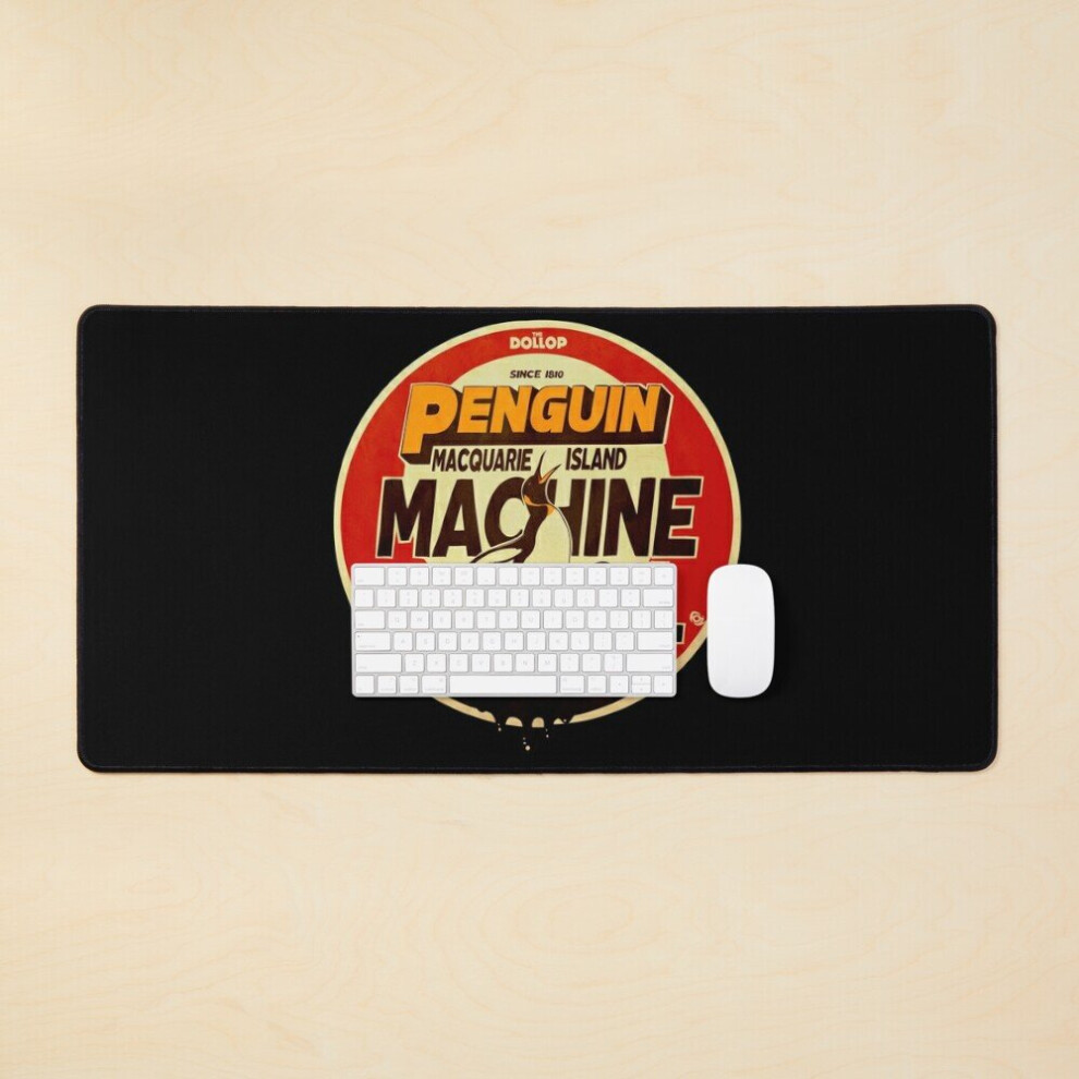 Desk Mat The Dollop - Penguin Oil Large Gaming Mouse Pad 35X16 Inch 7802738351255
