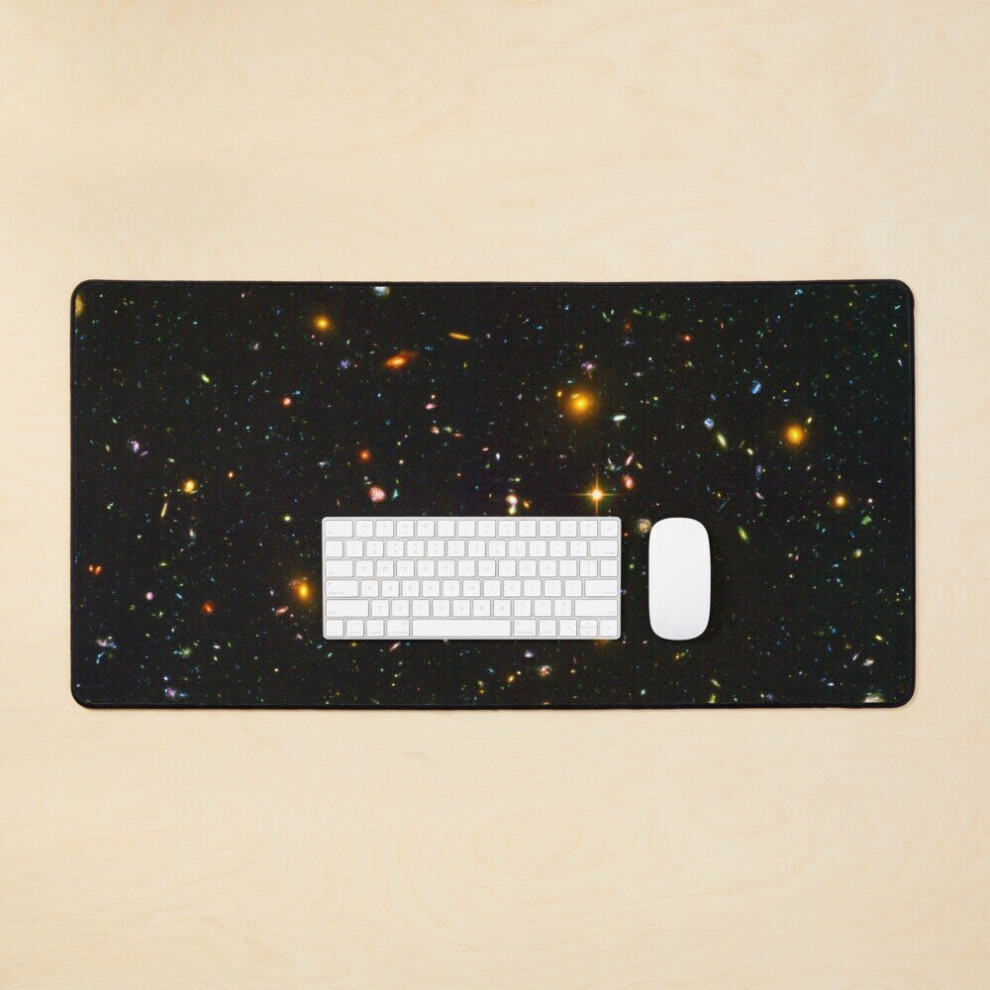 Desk Mat Hubble Udf (Detail) Large Gaming Mouse Pad 35X16 Inch 7802738350562