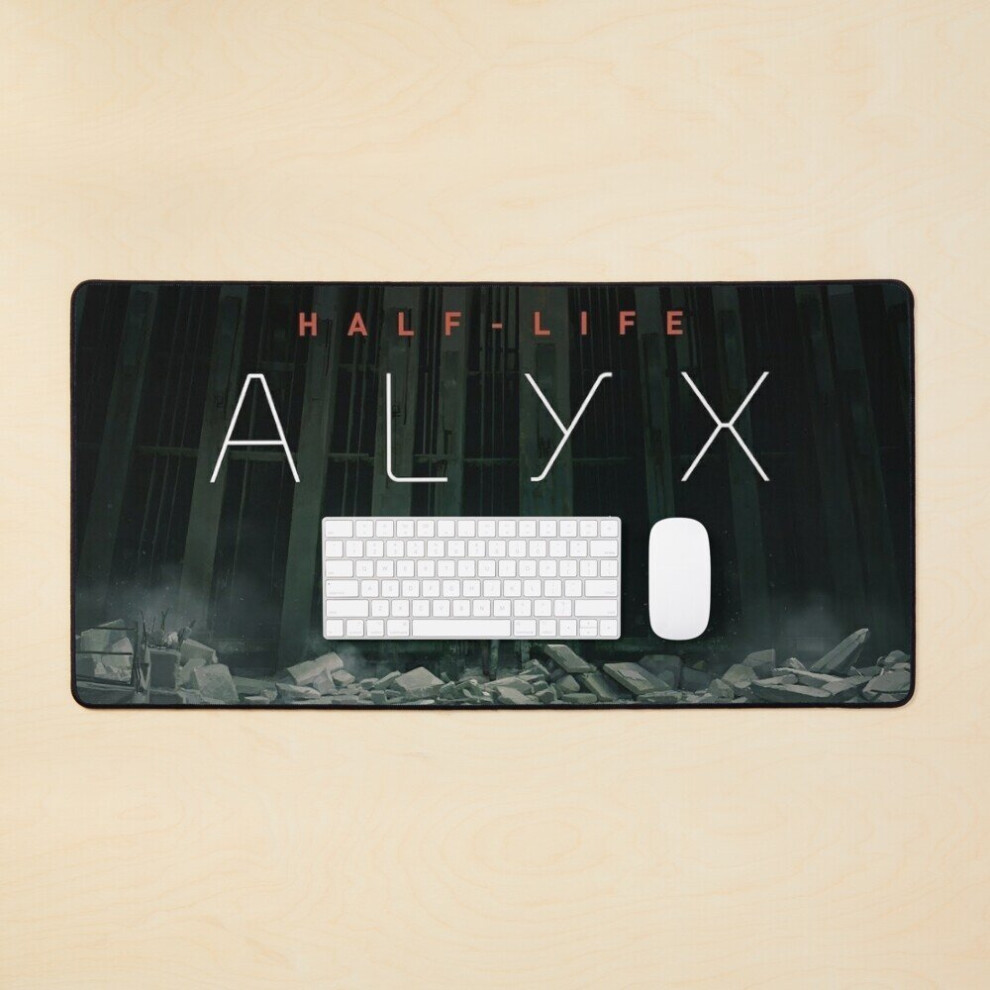 Desk Mat Half Life Alyx Characters Large Gaming Mouse Pad 35X16 Inch 7802738407440