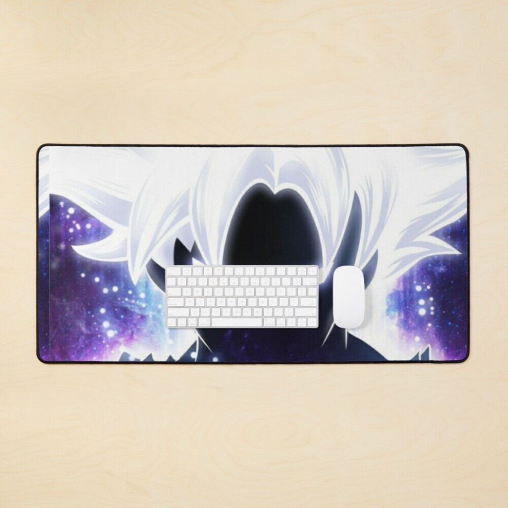 Desk Mat Master Ultra Instinct Goku D Large Gaming Mouse Pad 35X16 Inch 7802738329544